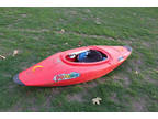 Pyranha Storm Kayak with integral buoyancy,  foot rests